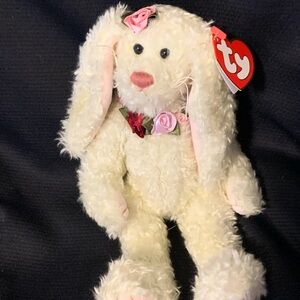 Ty Classic Jointed Bunny Rabbit, Rosalyne